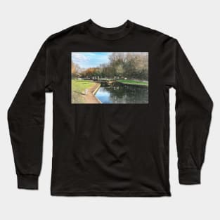 Padworth Lock Art Long Sleeve T-Shirt